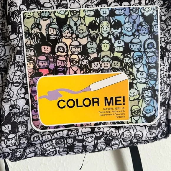 BNWT LEGO Color Me Backpack - Picture 6 of 9